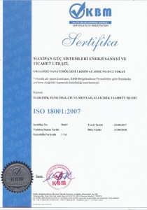 ISO 18001:2007